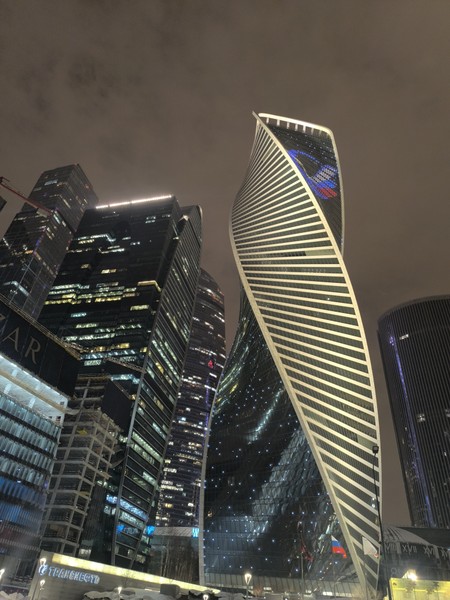 Групповая экскурсия по вечерней Москве (Анастасия)