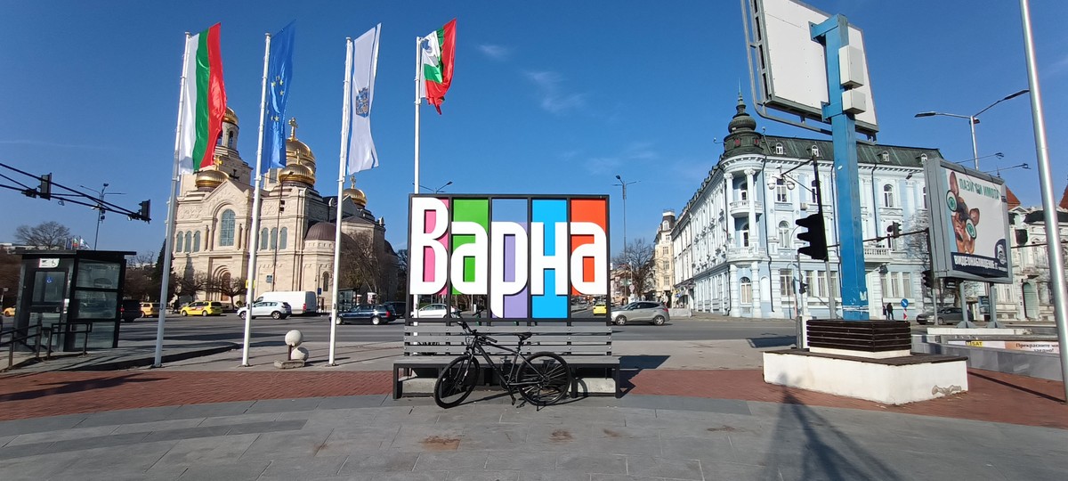 На велосипедах по Варне - круглый год
