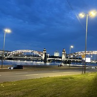 Фото отзыва 2: экскурсия "На мотоцикле по вечернему Питеру или к разводным мостам!"