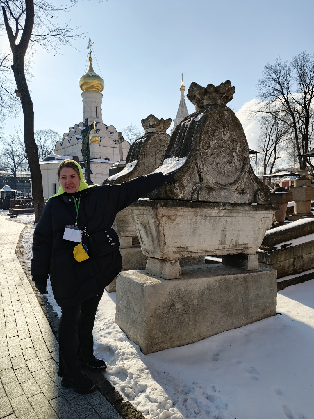Фото отзыва 1: экскурсия "Археология русской смерти: экскурсия по Донскому некрополю"