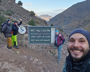 Восхождение на вершину Тубкаль