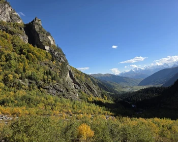 Подъём в горы вольной Сванетии