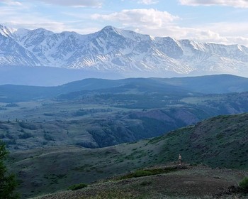 Моторафтинг по Катуни, Чуйский тракт и слияние рек Урсул и Катунь