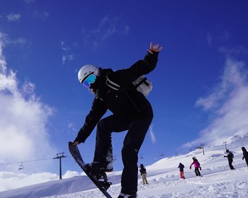 Катание на трассах «Эрджиеса»