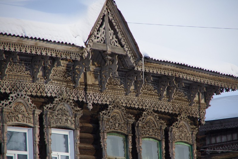 Зимний и праздничный Томск