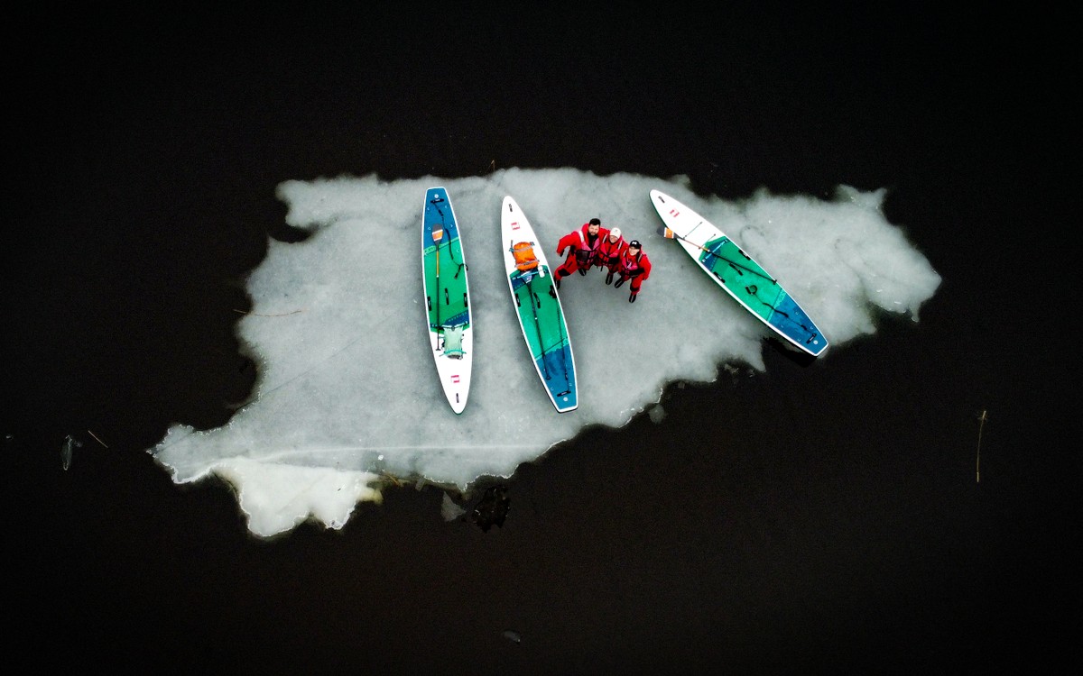 Главное изображение экскурсии - Прогулки на сапборде по Ладожским шхерам