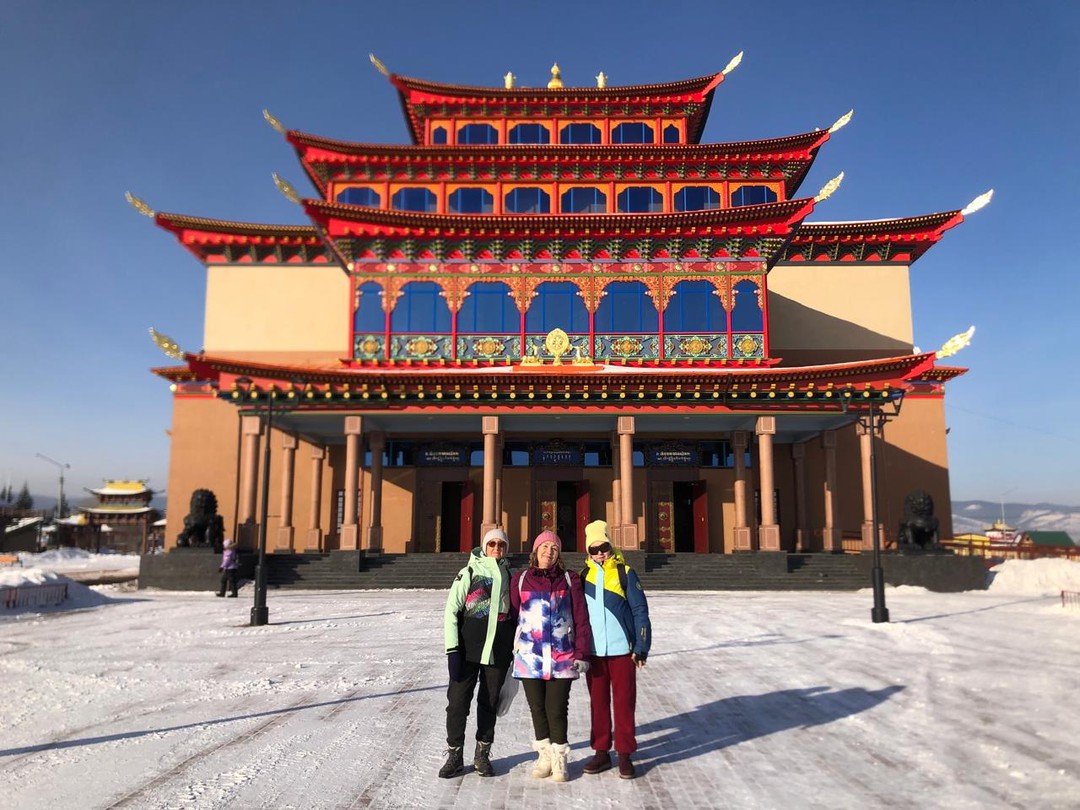 Поездка очень понравилась. Был мороз, но Он нам не помешал посмотреть Улан-Уде ранним утром. Позавтракав в