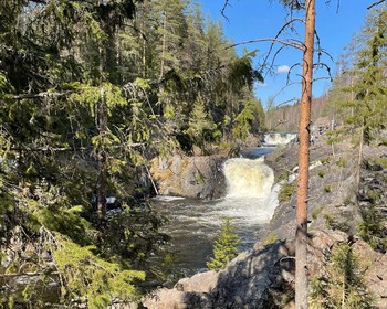 Гора Сампо, погружение в культуру, «Марциальные воды», древний кратер и водопад Кивач