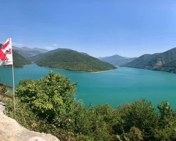 Жинвальское водохранилище, Ананури, Гергети
