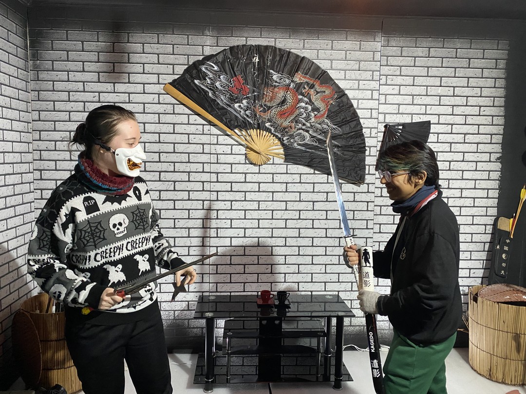 В мини-группе - в уникальный музей оружия ниндзя (Мария)