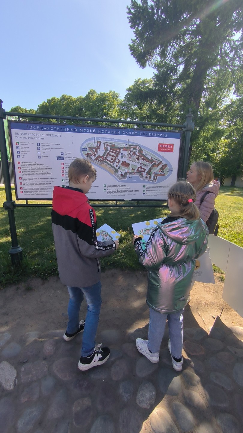 Детская экскурсия по Петропавловской крепости (Кристина)
