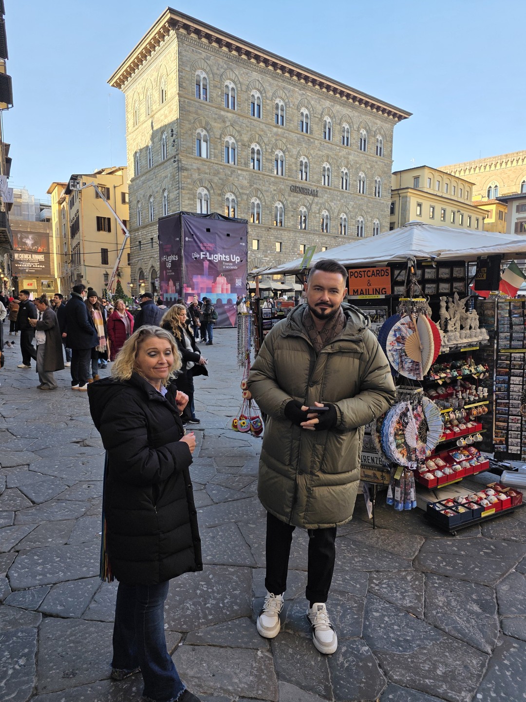 Вчера гуляли по Флоренции с гидом Еленой, экскурсия нам очень понравилась. Елена очень приятная, лёгкая в