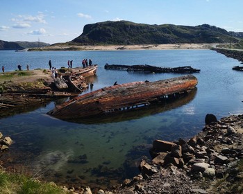 Териберка и выход в море на поиск китов