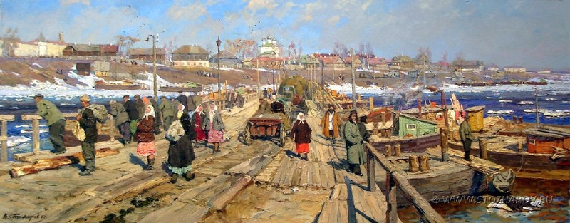 Кострома из-под кисти русских художников