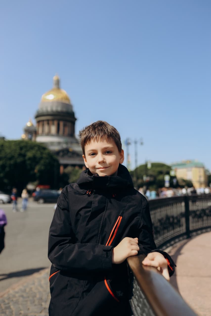 Фотосессия на питерских улочках и крыше (Юлия)