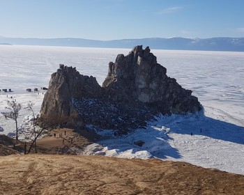 Удивительный Ольхон: скала Шаманка
