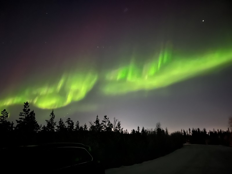 Виды Охота за северным сиянием с опытным гидом