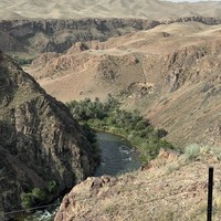 Отзыв о экскурсии "Сказочные озёра Каинды и Кольсай + Долина Замков Чарынского каньона и Чёрный каньон в группе" — фото 2