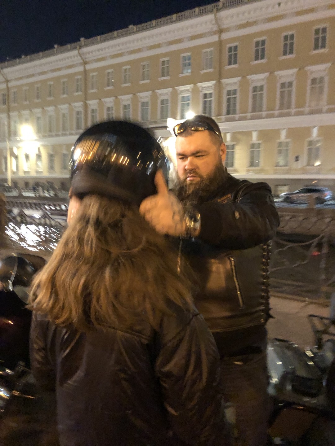 Ночная мотопрогулка «Ленинградское время - 0 часов, 0 минут» (Оксана)