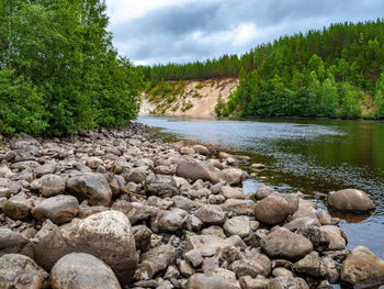 Гора Сампо, Марциальные воды, вулкан Гирвас, водопад Кивач