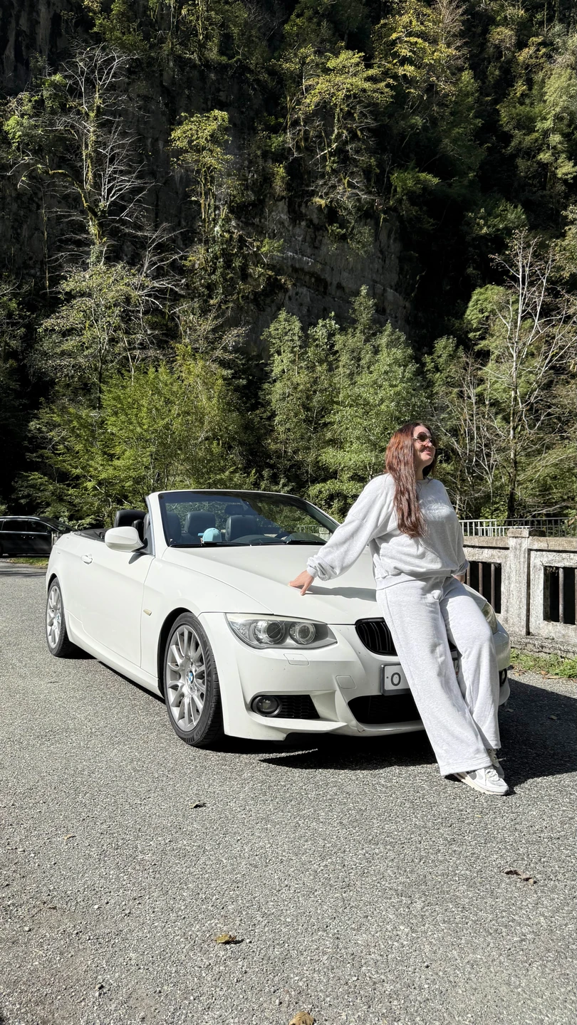 На кабриолете из Гагры к озеру Рица (Ирина)