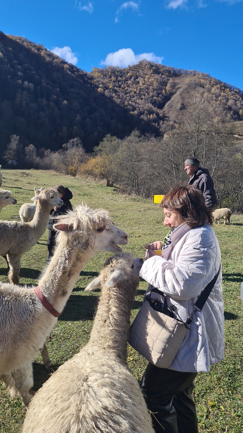 В Кисловодск приехали впервые семьёй в конце октября. С большой теплотой вспоминаем нашу поездку с Сергеем
