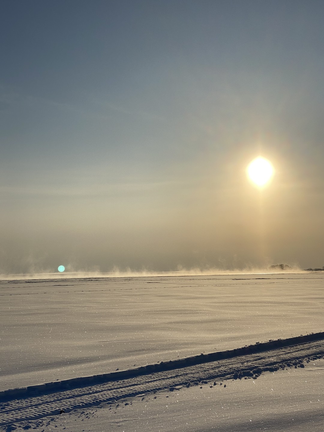 Из Новгорода до Юрьева монастыря - на санях снегохода (Ирина)