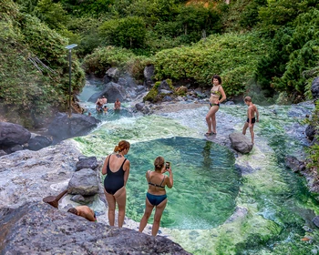 Вулкан Баранского, кулинарный эксперимент, река Кипящая