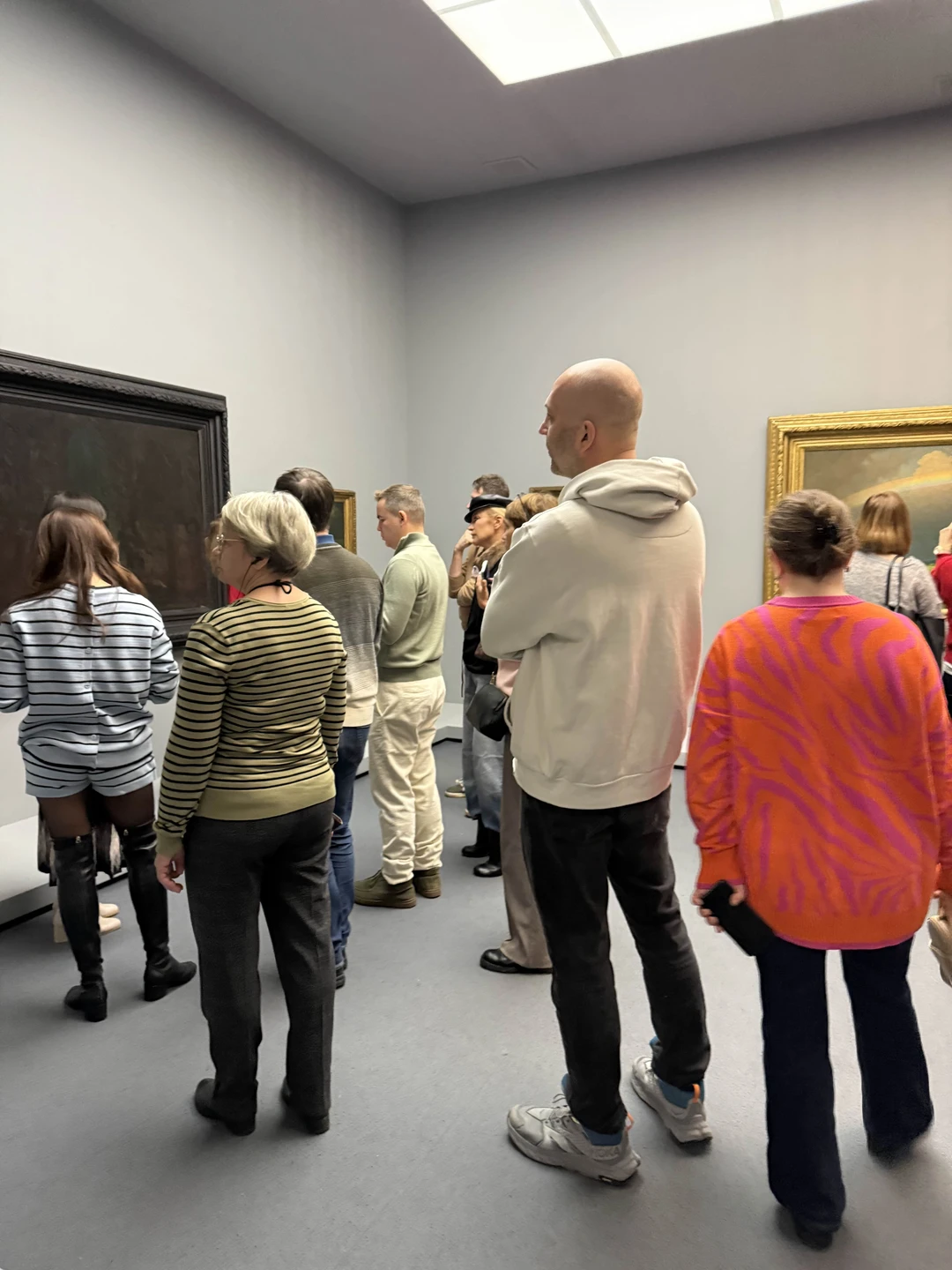 Посетила вместе с Верой экскурсию по выставке Куинджи. Было очень интересно. Вера прекрасно знает творчество Куинджи