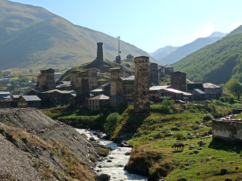Ушгули, Местиа