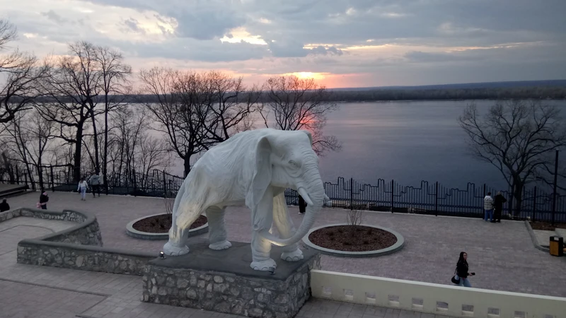 Золотая молодёжь Серебряного века - на даче со слонами в Самаре