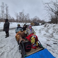 Фото отзыва 4: экскурсия "На&nbsp;Авачинский перевал&nbsp;— на&nbsp;снегоходах и&nbsp;в&nbsp;нартах"