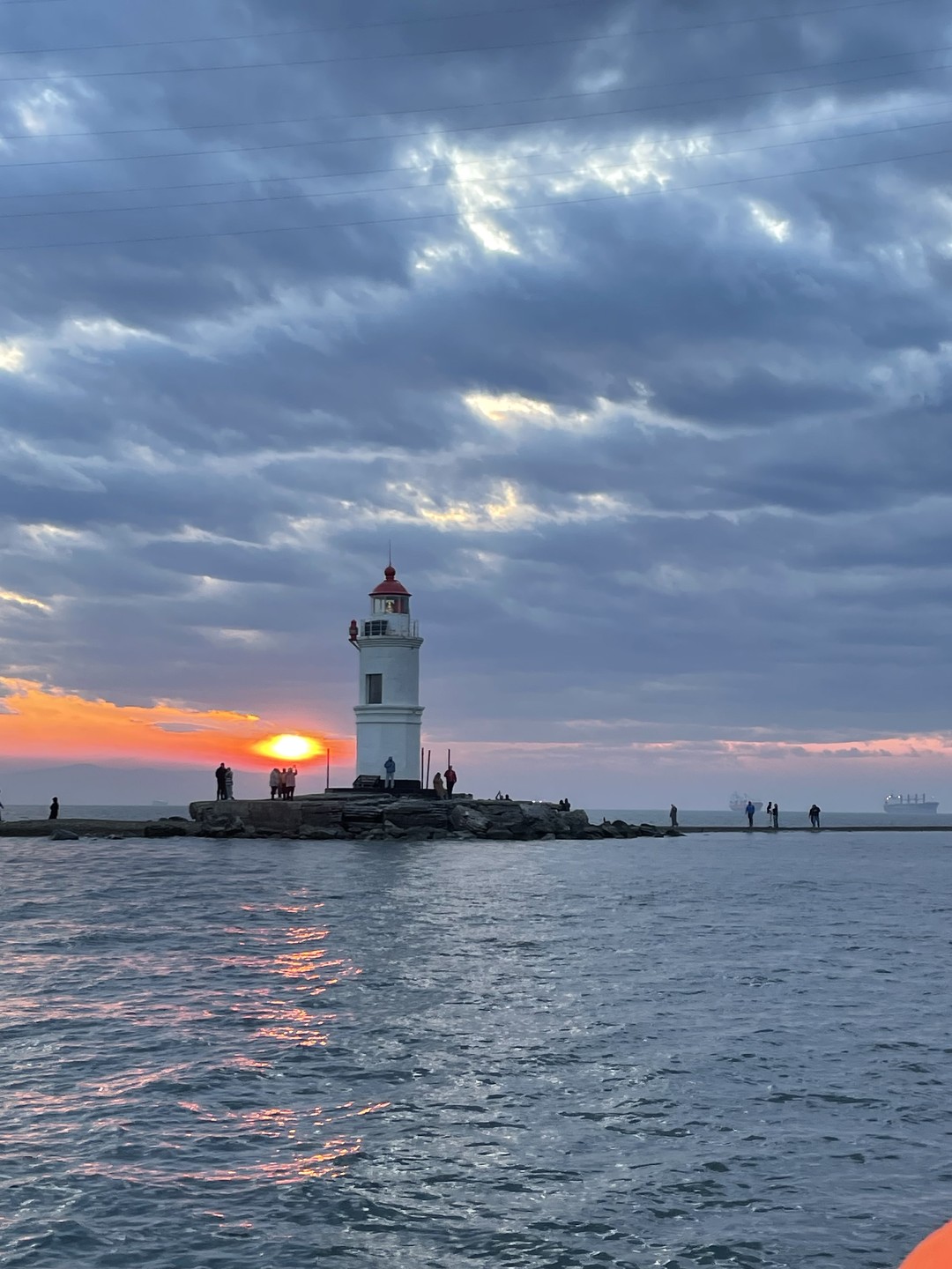 Море, закат, Владивосток. Вечерняя прогулка на катере (Наталья)
