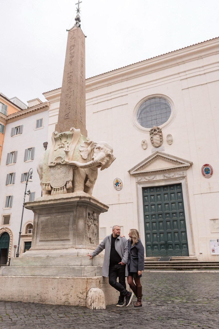 Фотосессия и увлекательная прогулка в центре Рима (Антон)