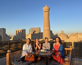 Знакомство с Бухарой: Пой-Калян, мавзолей Саманидов и Ляби-Хауз