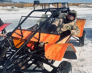 Катание на багги, возвращение в Иркутск