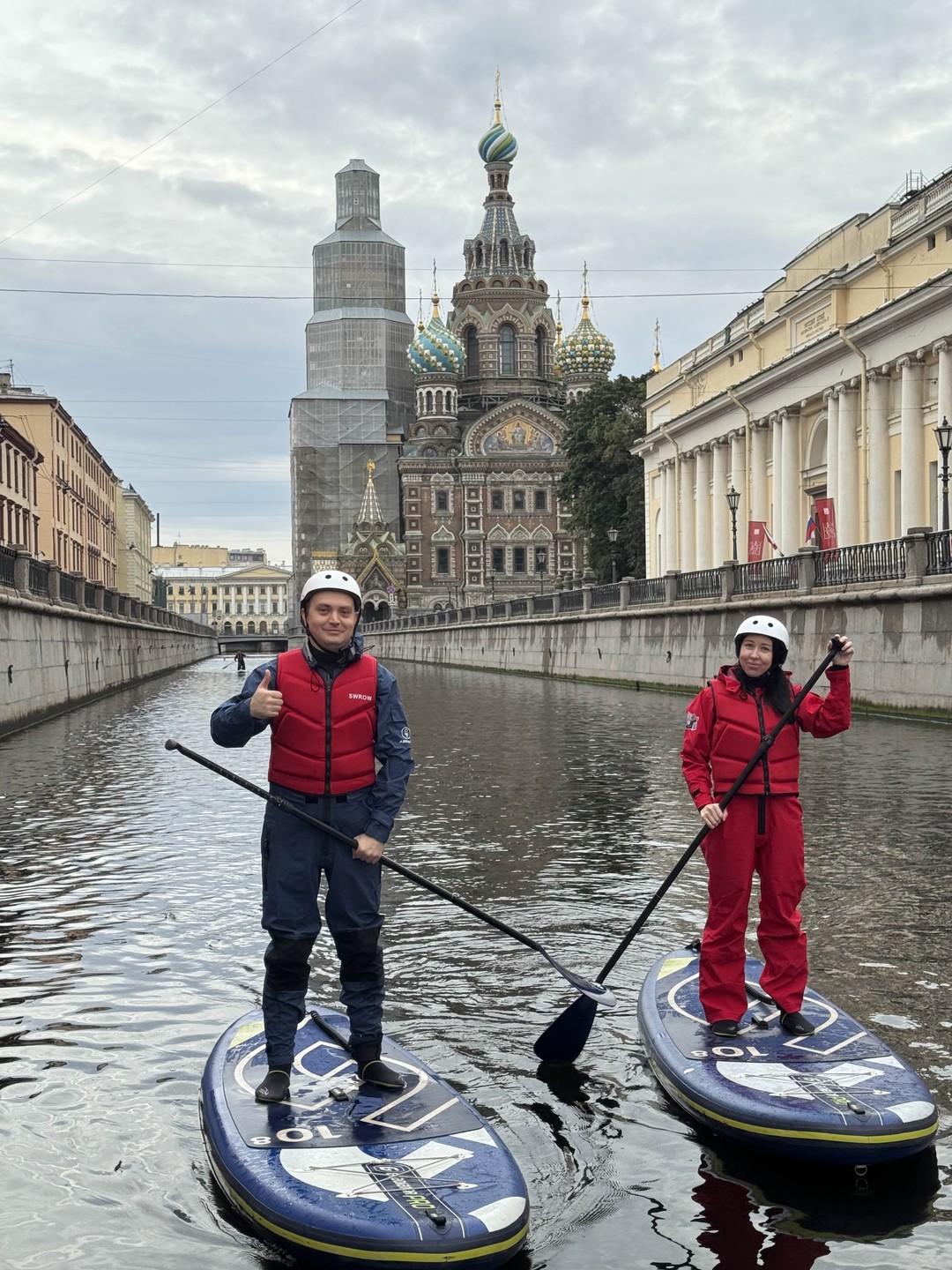 Сап-тур по центру Петербурга в мини-группе (Виктория)