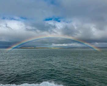 Кунашир и прибытие на Шикотан, закат у Малокурильского маяка