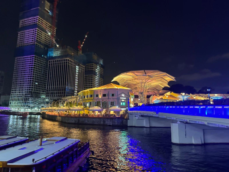 отличный экскурсовод, давно живёт в Сингапуре, хорошая речь, показала нам Сингапур с точки зрения историка, живущего тут