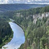 Фото отзыва 1: экскурсия "5 в 1: Усьвинские столбы, Каменный город, гора Крестовая, декорации «Сердце пармы», подвесной мост"