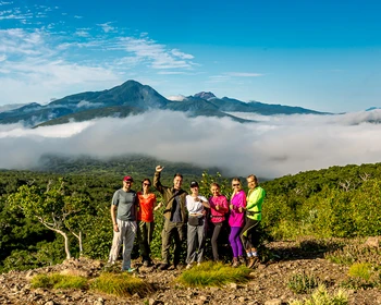 Вулкан Баранского, кулинарный эксперимент, река Кипящая