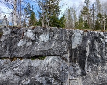 Символы Санкт-Петербурга, Элисенваара, Лютеранская кирха, водопады Ахвенкоски, парк «Рускеала»