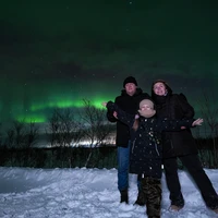 Фото отзыва 1: экскурсия "Северное сияние в Мурманске — увидеть хотя бы раз!"