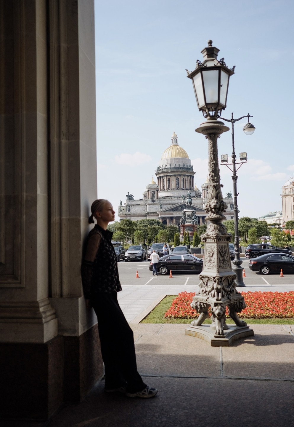 Фотосессия на питерских улочках и крыше (Осина)