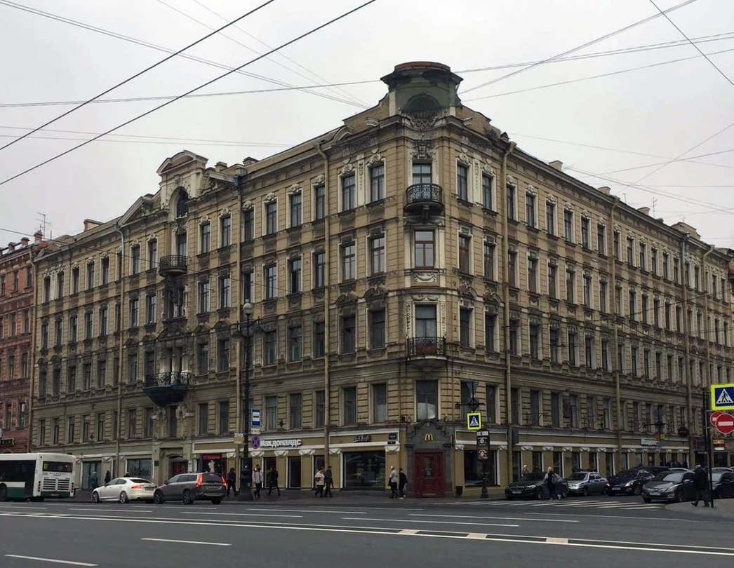 Улица Рубинштейна, дом И.&nbsp;И.&nbsp;Ростовцева