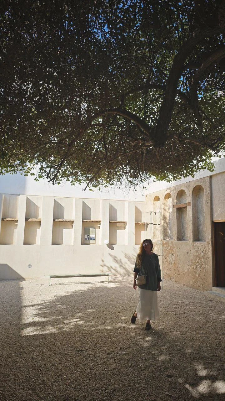 Брали индивидуальную экскурссию по Катару. Встретили на микроавтобусе с шампанским и фруктами. Все было интересно и