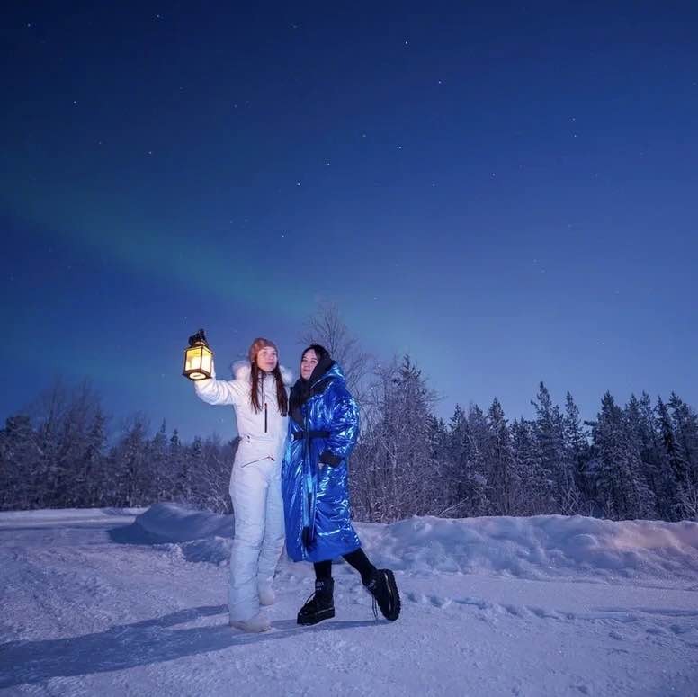 Завораживающее северное сияние (Анна)