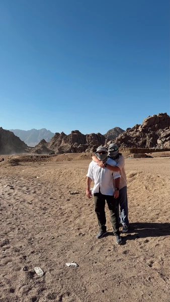 На квадроциклах в группе: сафари в Шарм-эль-Шейхе (Алена)