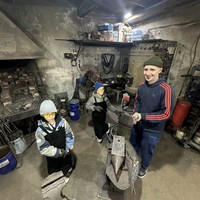 Фото отзыва 1: экскурсия "Детский мастер-класс по кузнечному делу в Санкт-Петербурге"