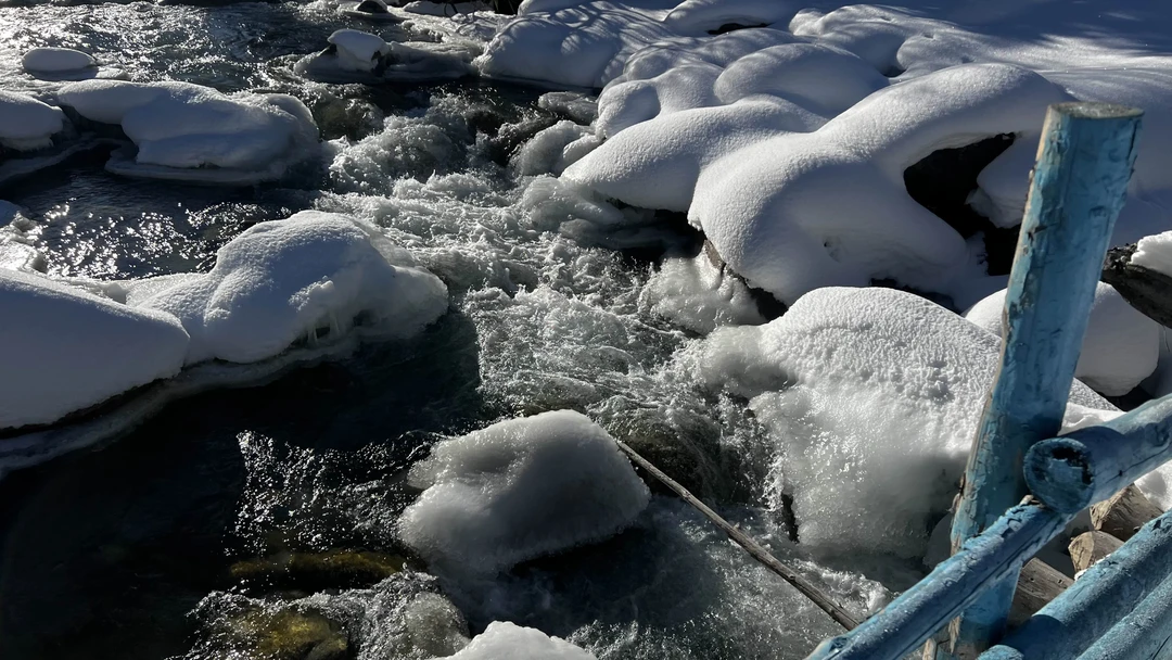 Это была невероятная поездка, виды просто космос, несмотря на то, что зимой активности в долине не